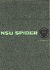 Bedienungsanleitung  NSU Spider