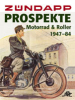 ZÜNDAPP-Prospekte    Motorrad & Roller 1947-84