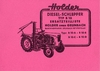 Ersatzteilliste Holder Diesel Schlepper Typ B 10