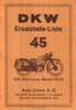 DKW Ersatzteilliste 45