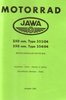 Betriebsanleitung Jawa 250 ccm / 350 ccm