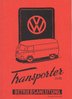 Betriebsanleitung VW Transporter - 25 PS