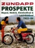 ZÜNDAPP-Prospekte Moped, Mokick, Kleinkraftrad & Leichtkraftrad 1953-84