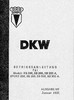 Betriebsanleitung DKW Motorräder