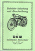 Betriebsanleitung und Beschreibung DKW Motorräder
