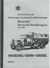 Bedienungsanleitung für geländegängige Henschel Dreiachs Kraftwagen Typ D 1