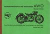 Betriebsanleitung für Motorrad AWO Modell 425