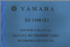 Bedienungsanleitung  Yamaha XS 1100 - XS 1100 E