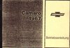 Bedienungsanleitung Chevrolet Camaro 1967