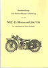 Bedienungsanleitung NSU -D - Motorrad  201 / OS