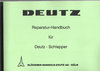 Reparatur Handbuch für Deutz Schlepper 1956