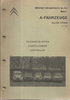 Citroen Reparaturhandbuch A-Fahrzeuge aller Fahrzeuge ab 1963